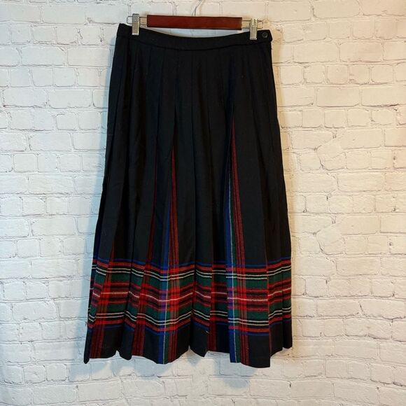 Vintage Pendleton Wool Skirt size 12 - Picture 1 of 5